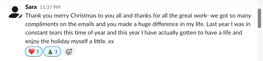 Original message from Sara at Horse Education.