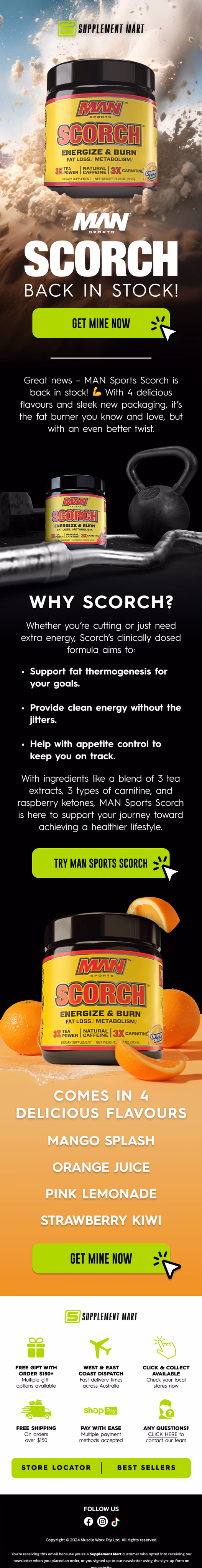 Client email design by e2 Agency